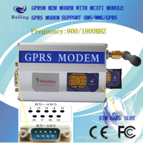 RS232 GSM SMS Modem Open at Command